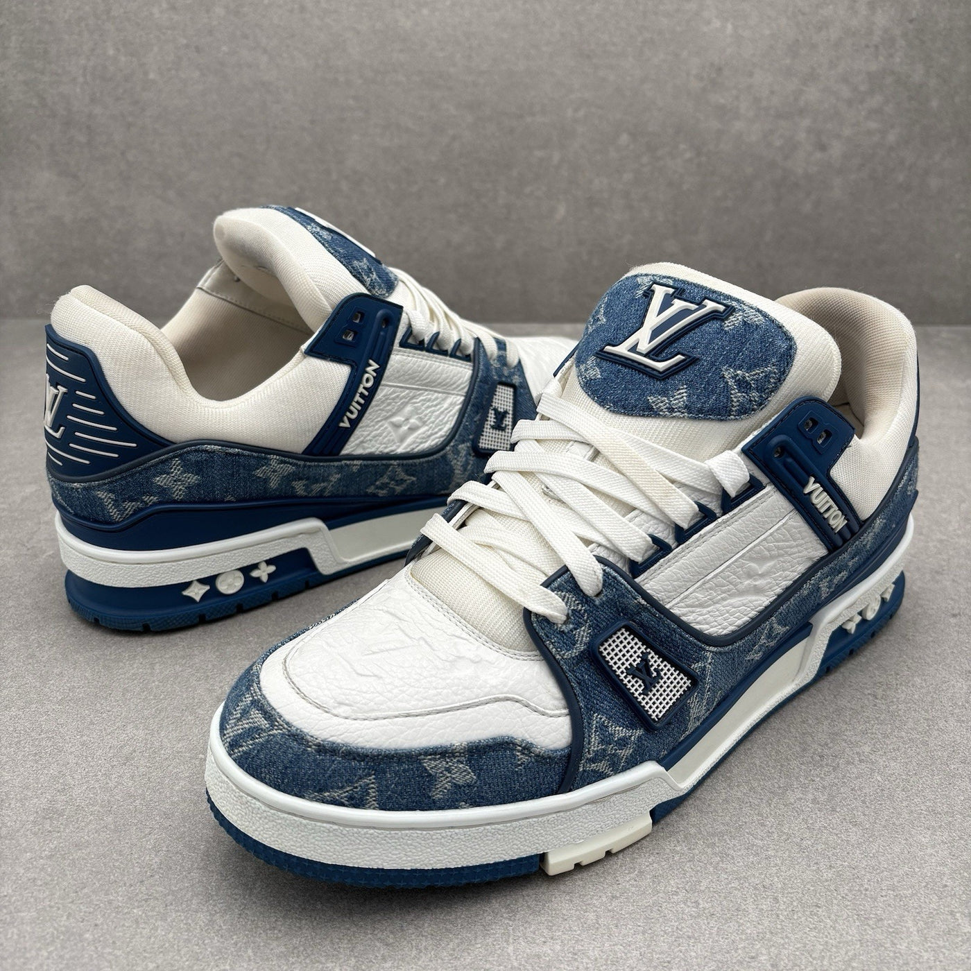 Trainer Denim White
