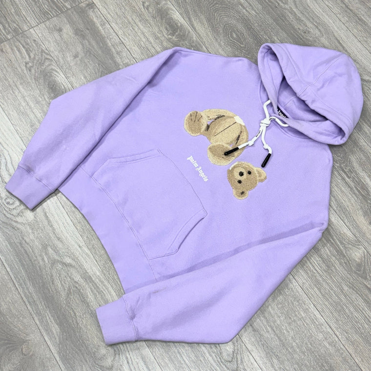 Bear Hoodie Lilac Brown — photo 2