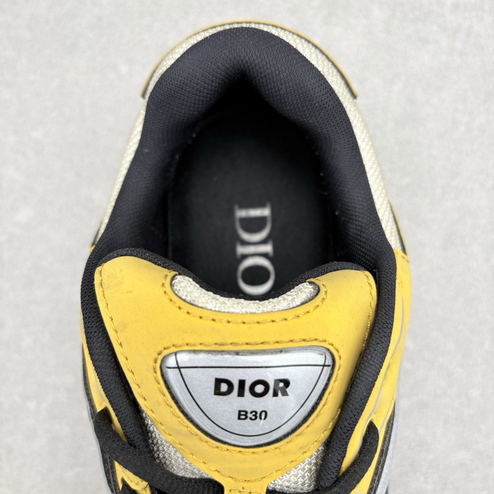 Dior B30 Reflective CD Sneaker ' Yellow Black ' | Size 41 (8 US)