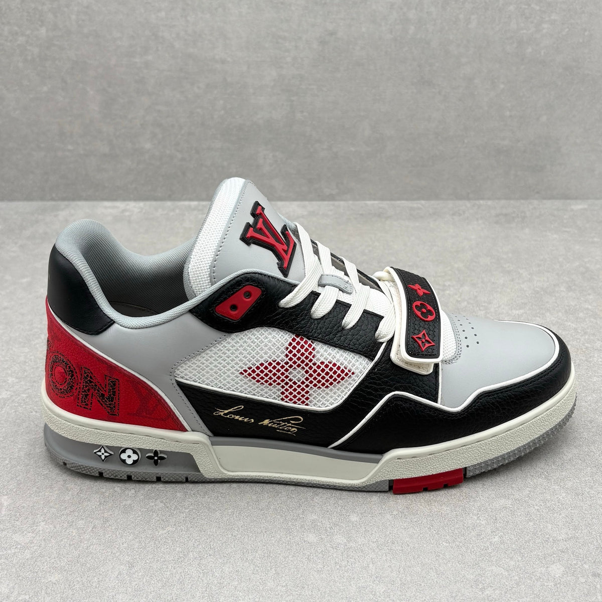 Strap Trainer Gray Red Black — photo 2