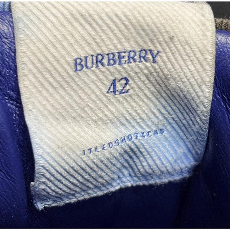 Burberry Terrace Low Top Brown Blue — photo 15