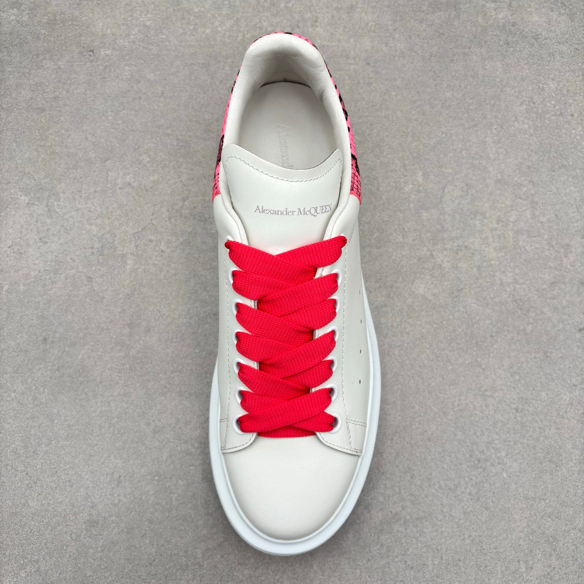 White, Pink Snake Print — photo 11