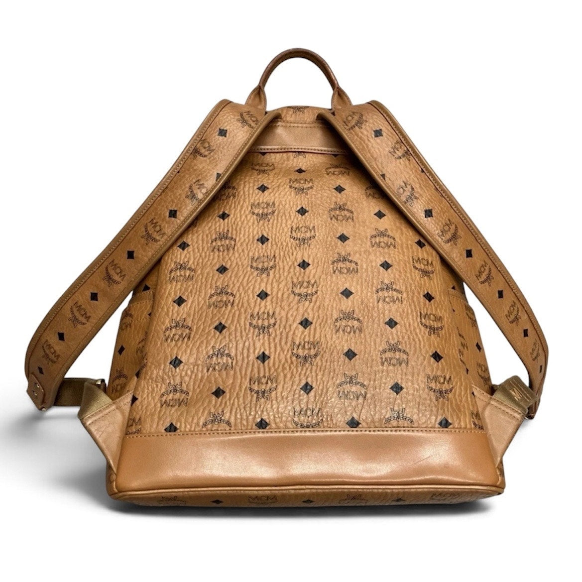 Stark M Studded Backpack Cognac — photo 6