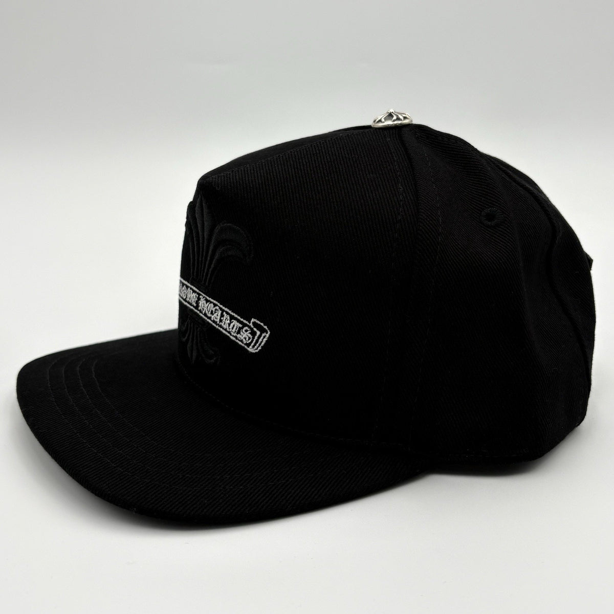 Fleur Snapback Hat Black — photo 3