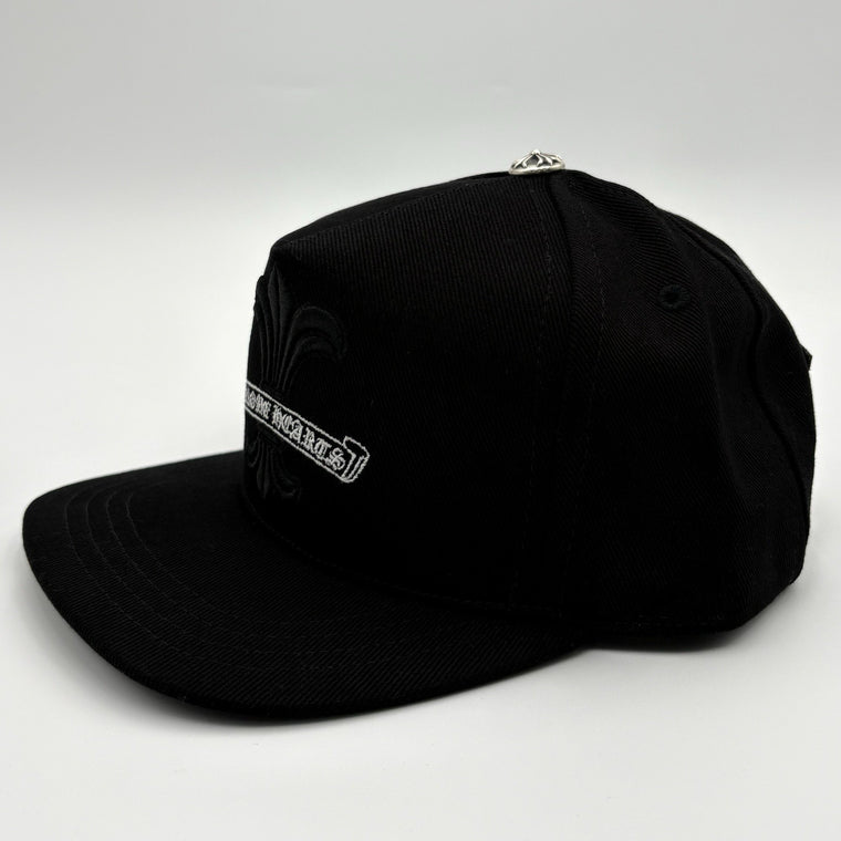 Fleur Snapback Hat Black — photo 3