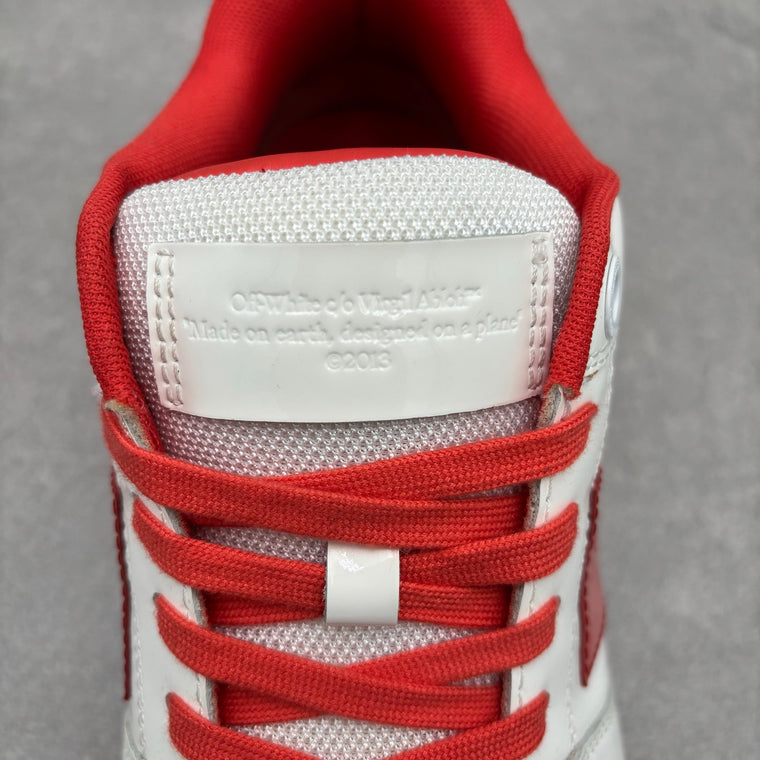 Off White Out of Office Patent Leather White Red — photo 12