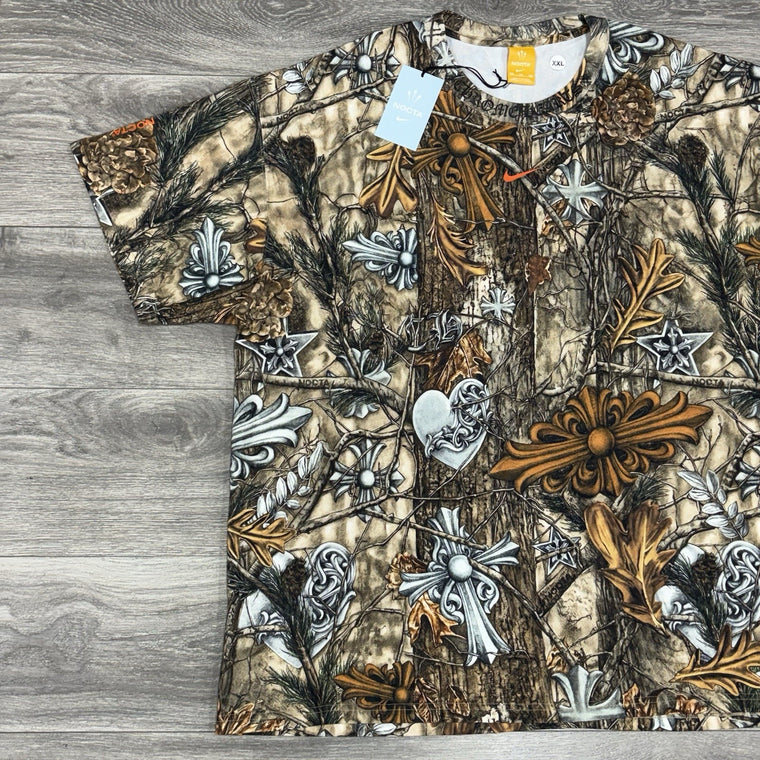 BRAND NEW - Chrome Hearts Nike Nocta Realtree Horseshoe Logo T-Shirt — photo 2