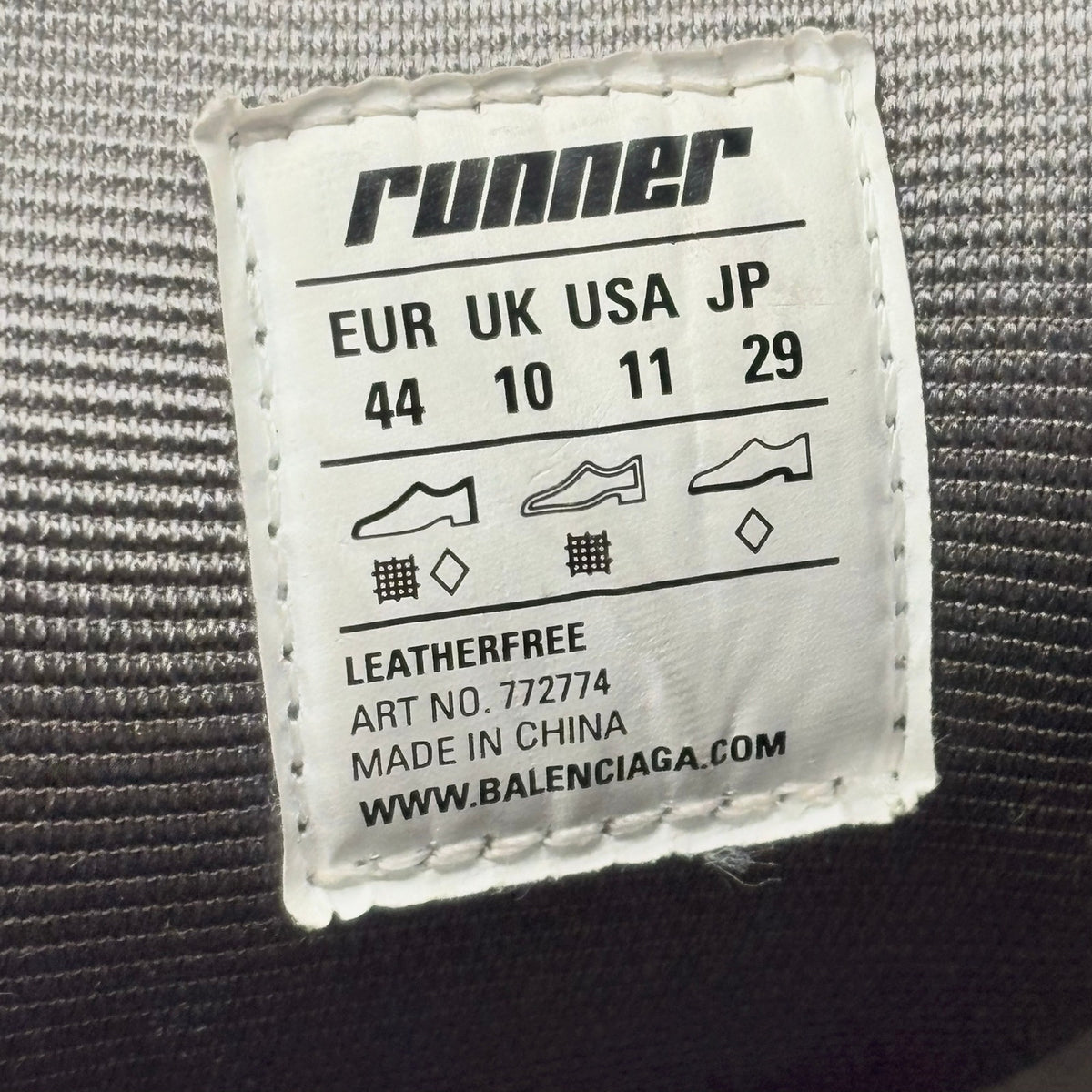 Runner White Red Fluo Yellow Black — photo 12