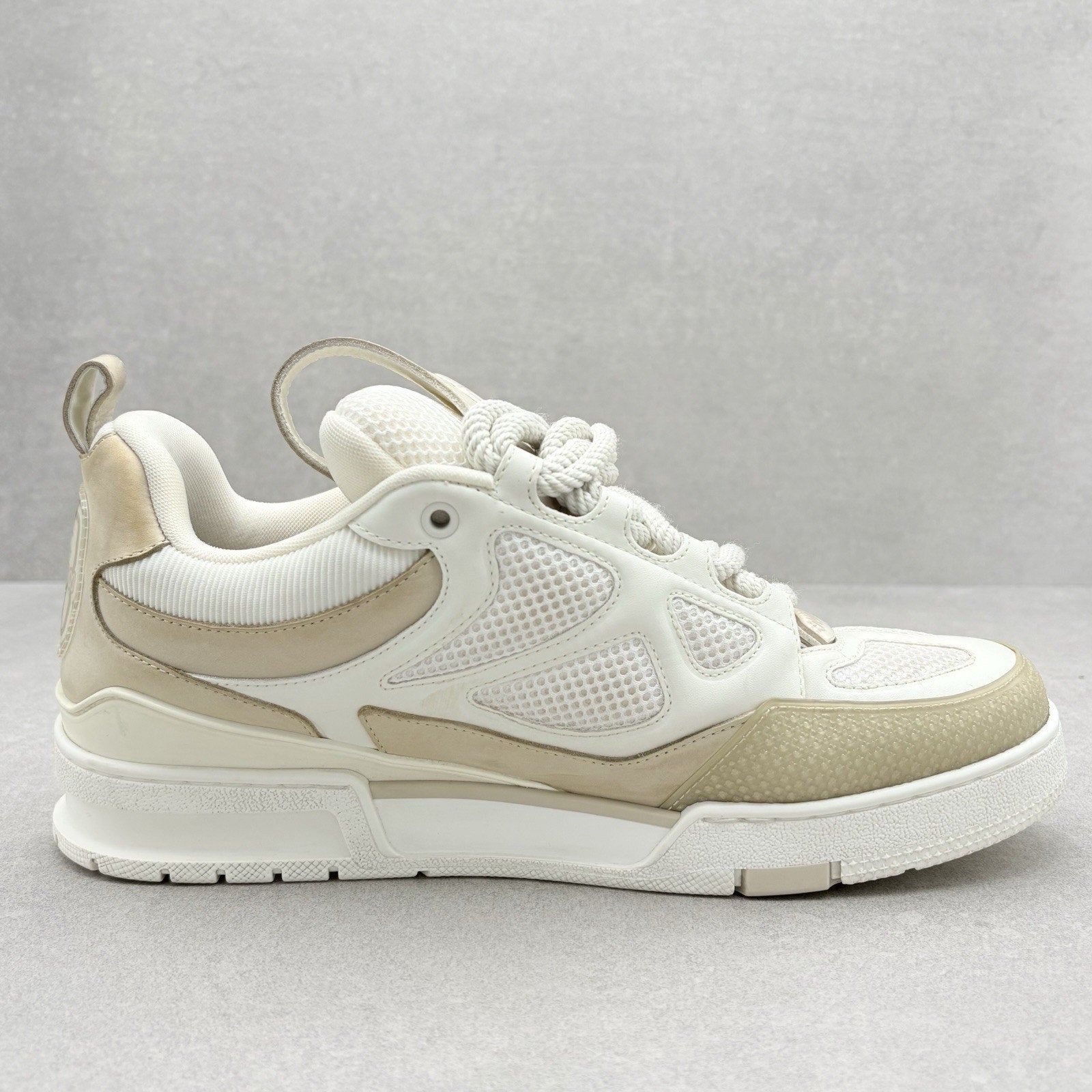 Louis Vuitton Skate ' Beige White ' | Size 9.5 LV (10.5-11 US)