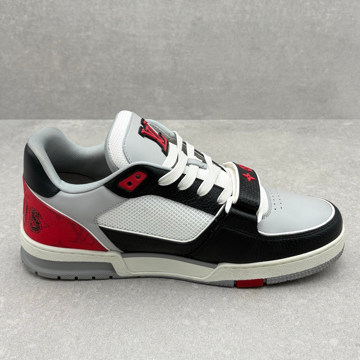 Strap Trainer Gray Red Black — photo 10