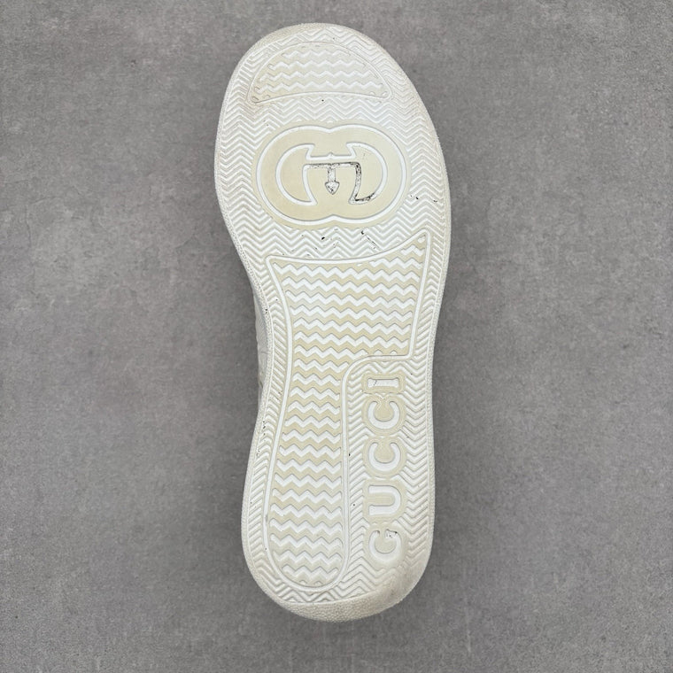 GG Embossed White Leather — photo 12