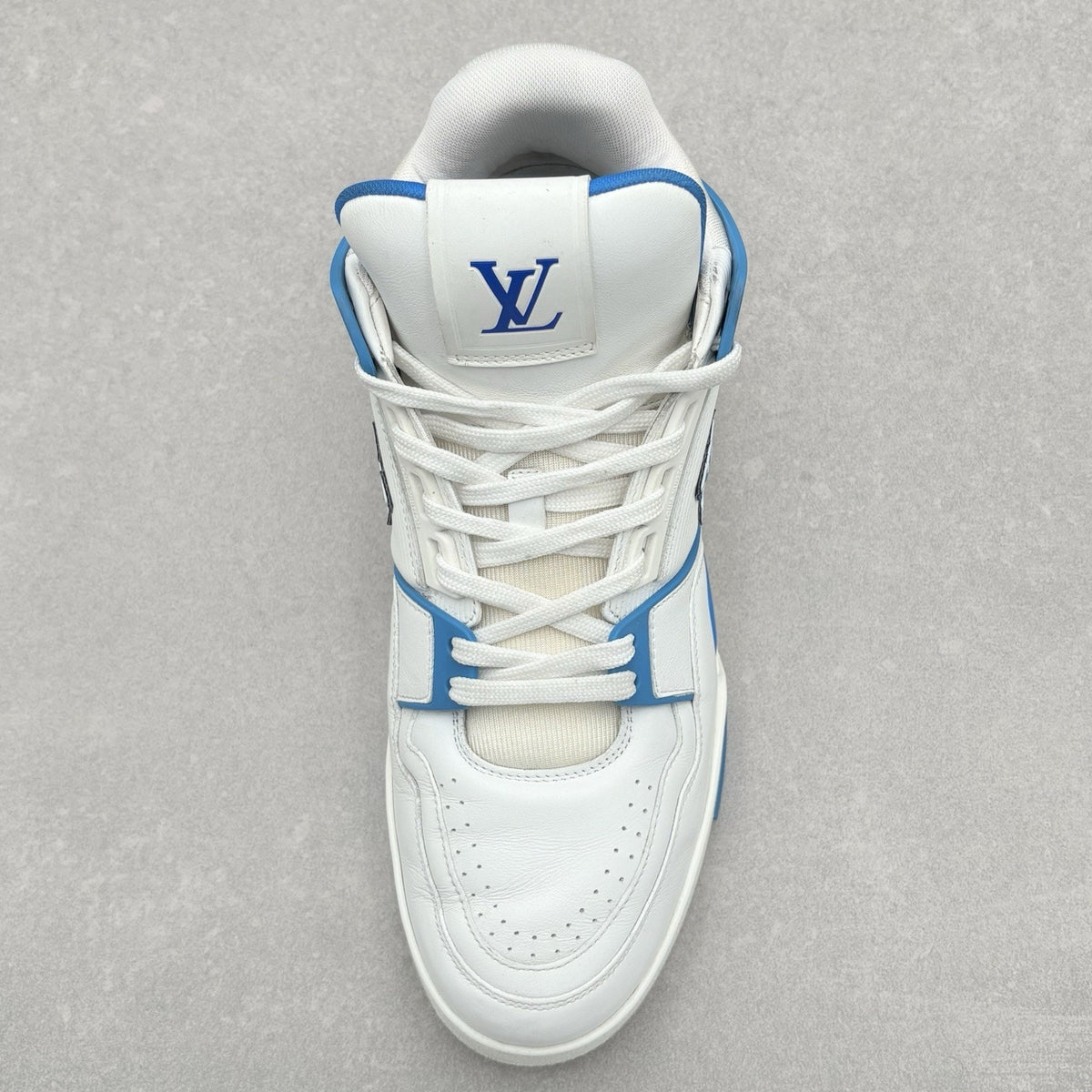 Trainer Mid White Blue — photo 11