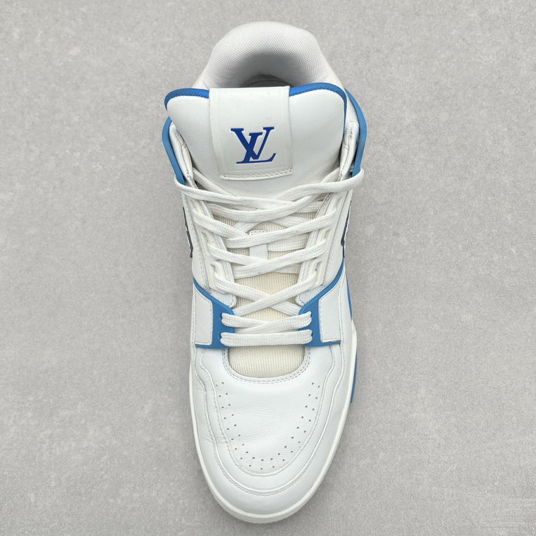 Trainer Mid White Blue — photo 11