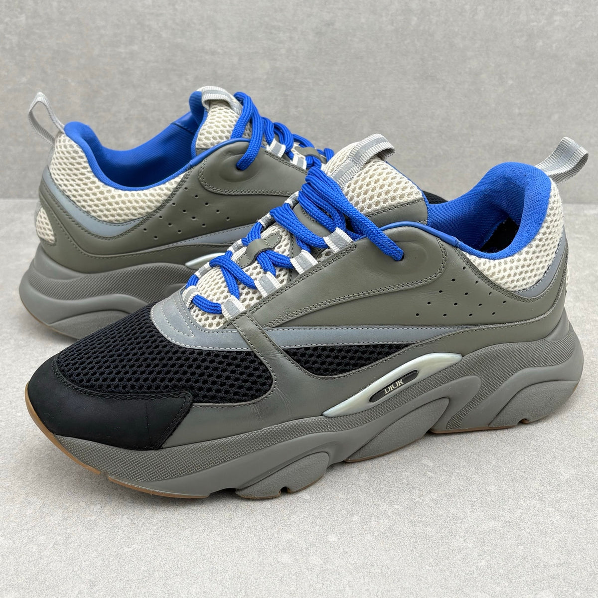 B22 Reflective Sneaker Olive Blue