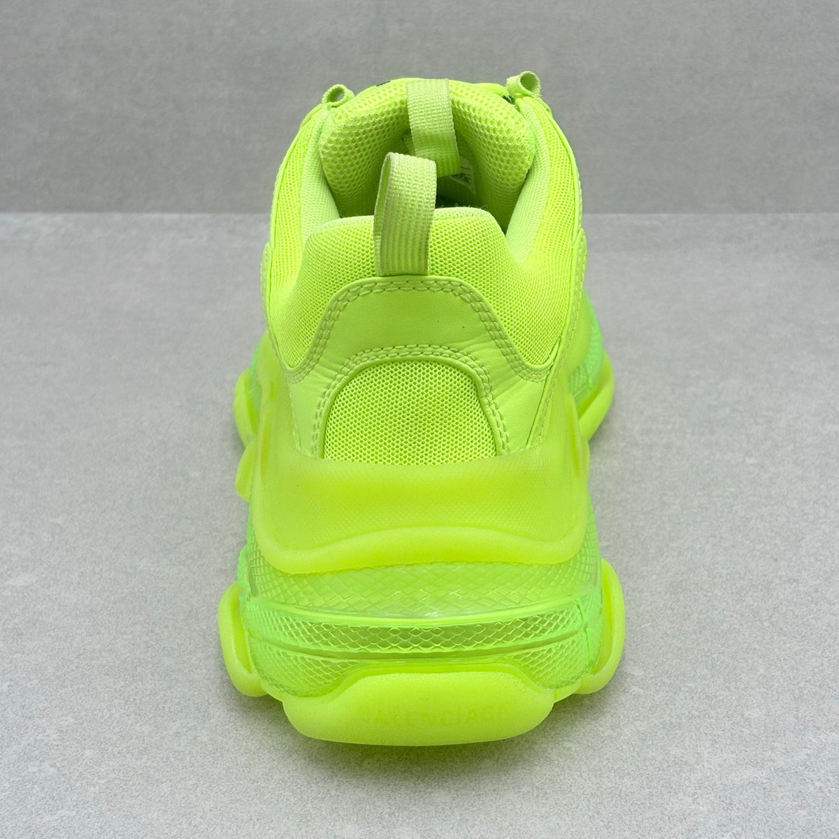 Balenciana Triple S Sneaker Neon Yellow — photo 9