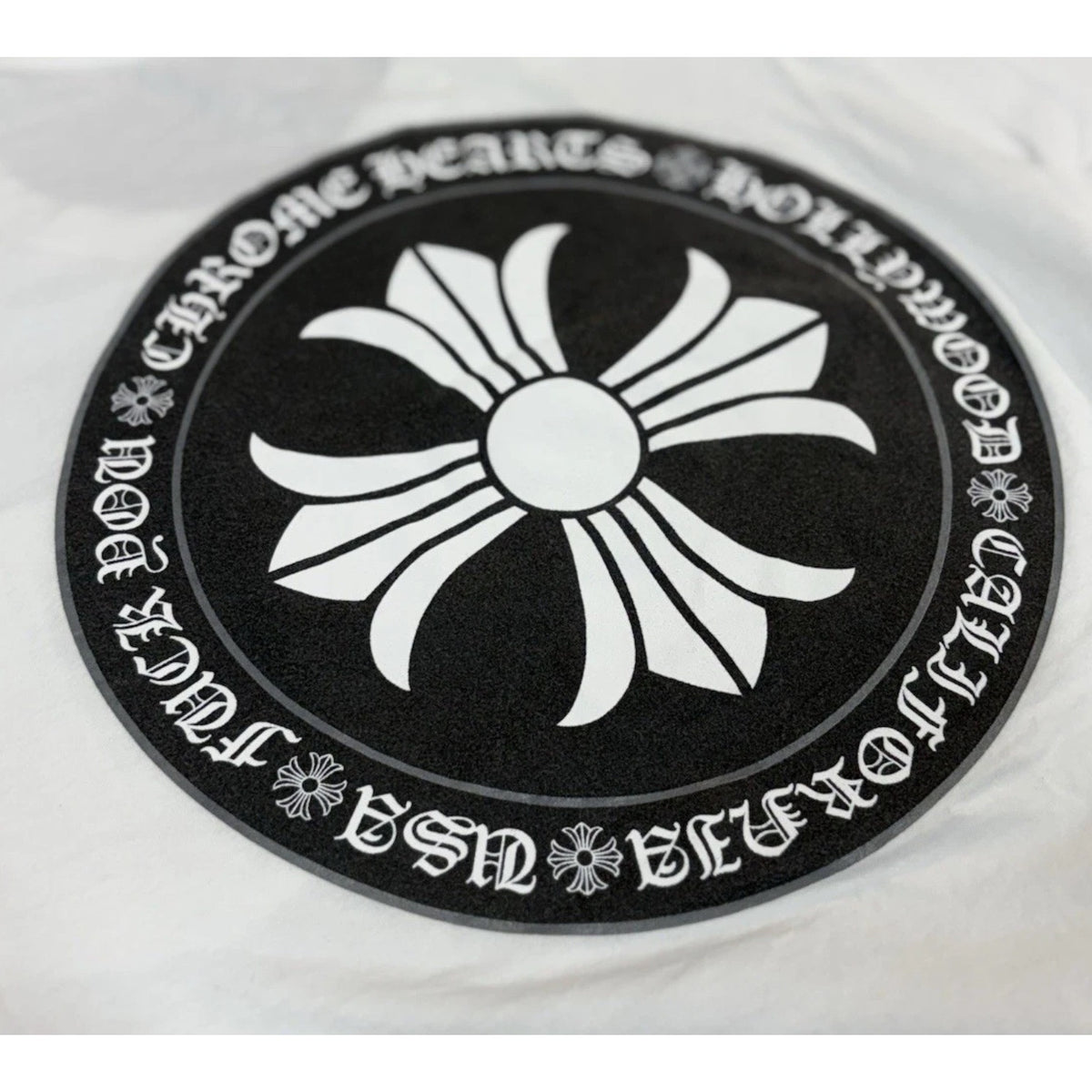 Plus Cross Short Sleeve T-Shirt White — photo 2