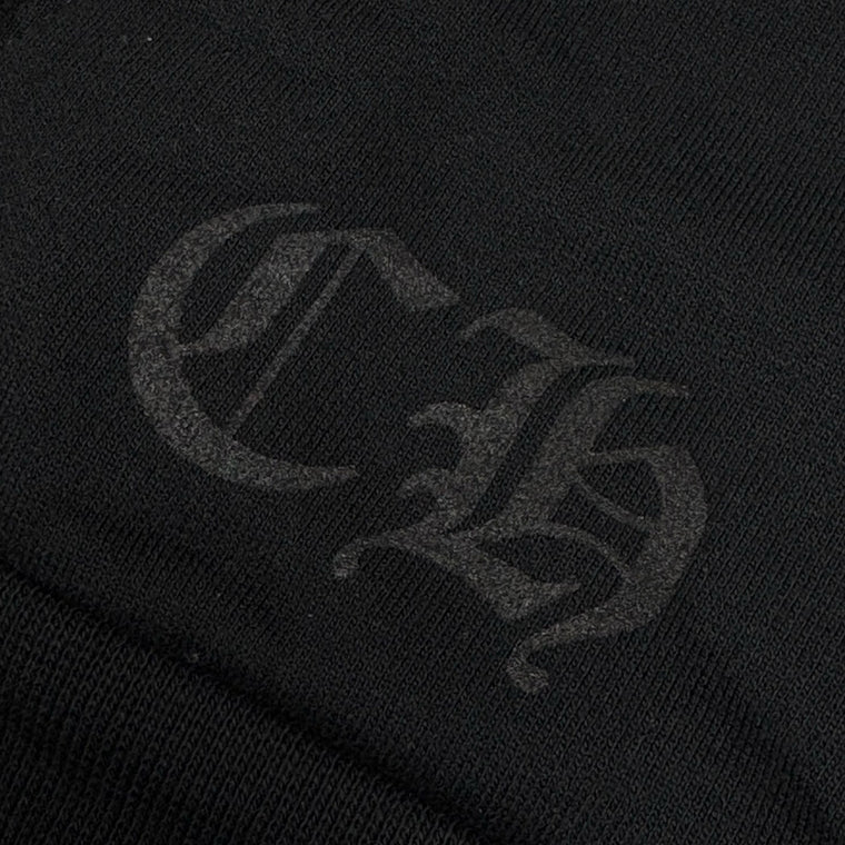 Floral Horseshoe Hoodie 'Black' — photo 3
