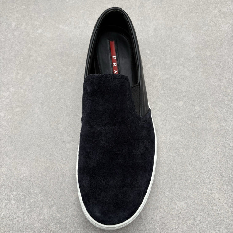Suede Loafer Navy — photo 11