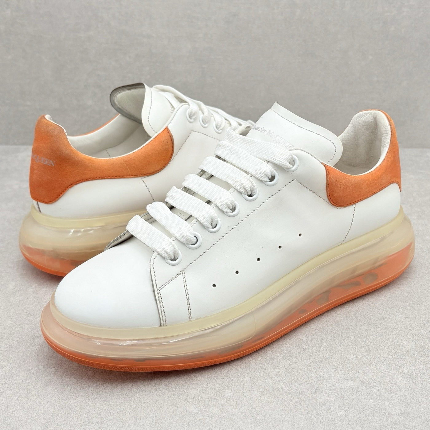 Oversized Sneaker Translucent Orange