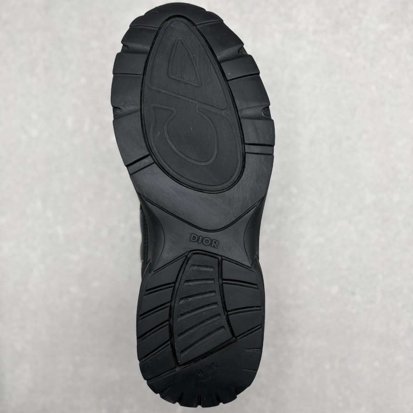 Dior B30 Reflective CD Sneakers ' Black ' | Size 45 (12 US)