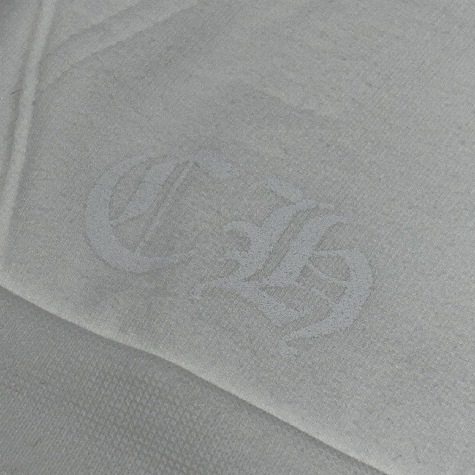 BRAND NEW! - Chrome Hearts Vertical Logo Foil Hoodie ' White ' | Size X-Large