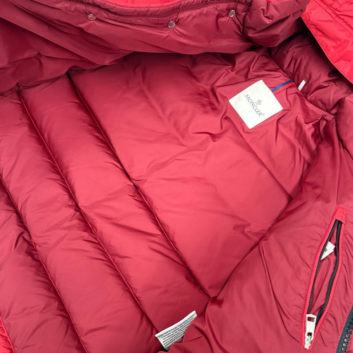 Brel Puffer Jacket Red — photo 7
