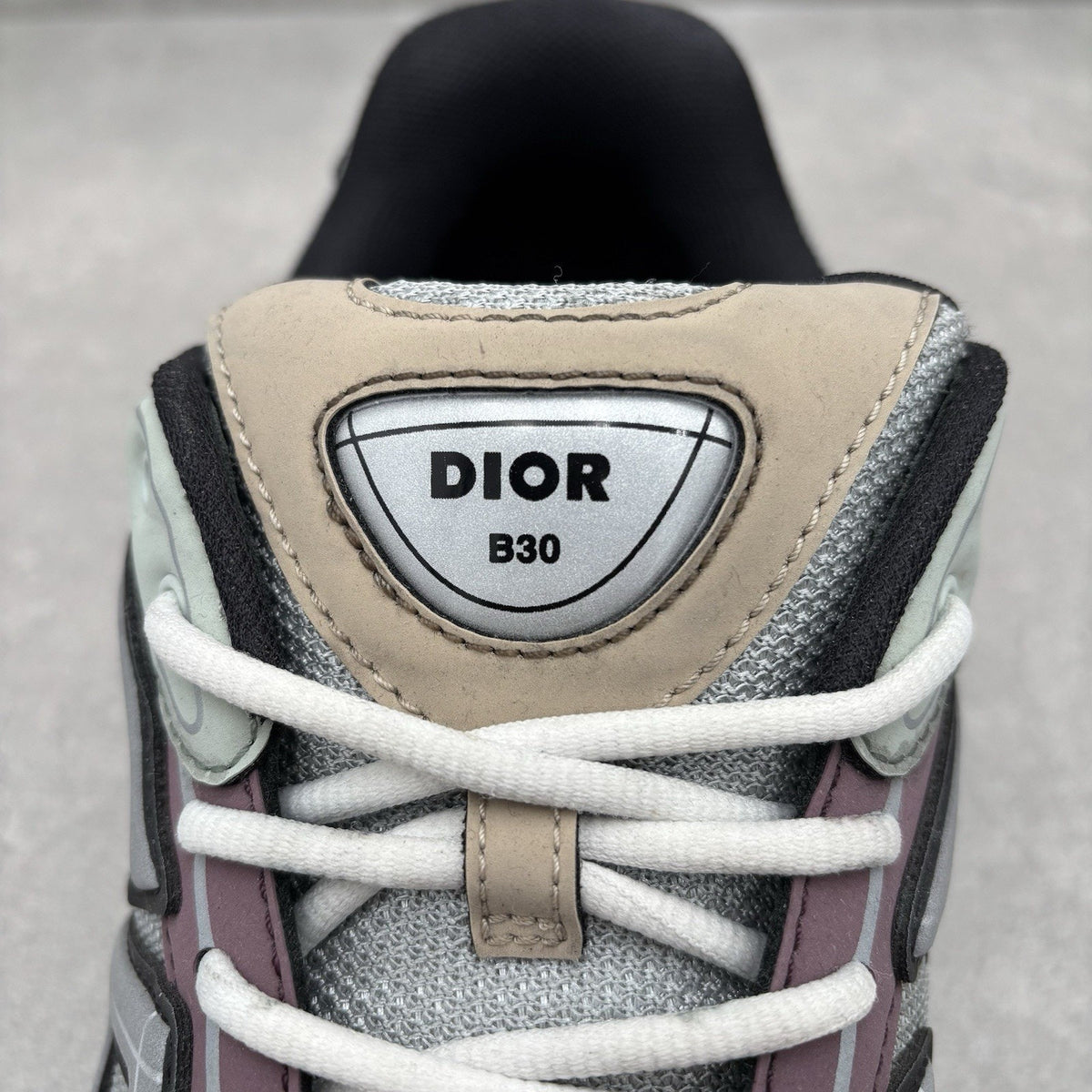 B30 Reflective Sneaker Light Green Purple — photo 6