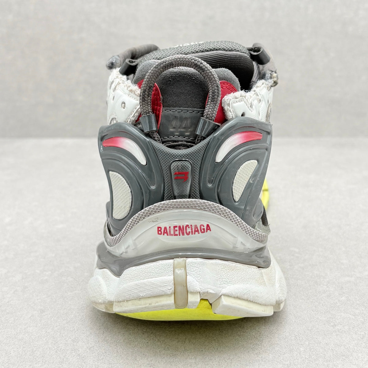 Runner White Red Fluo Yellow Black — photo 8