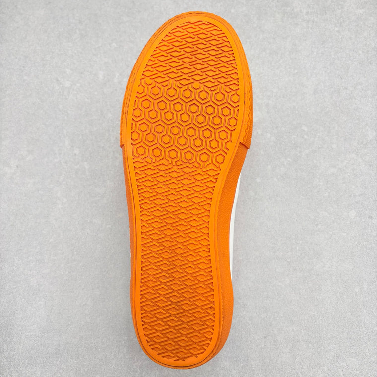 Low Sneaker Orange White — photo 6