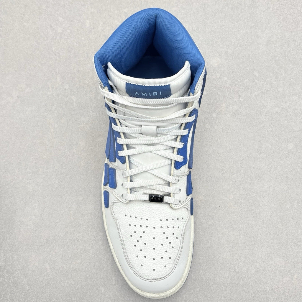 Amiri Skel High Top ' White Blue ' | Size 43 (10 US)