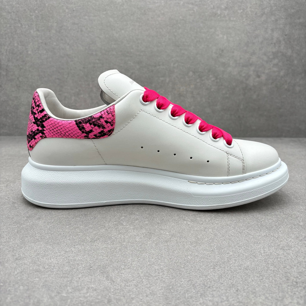 White, Pink Snake Print — photo 10