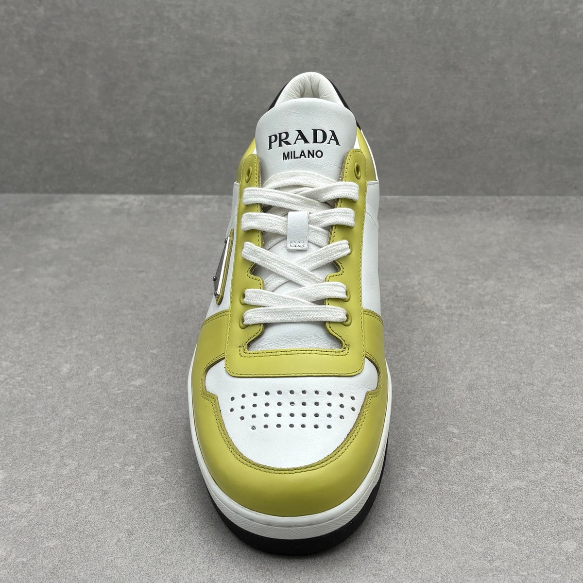 Downtown Low Leather Sneaker Bianca Cedro — photo 5