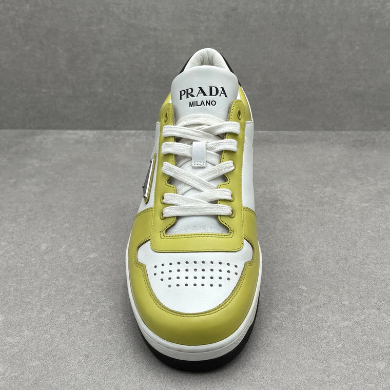Downtown Low Leather Sneaker Bianca Cedro — photo 5