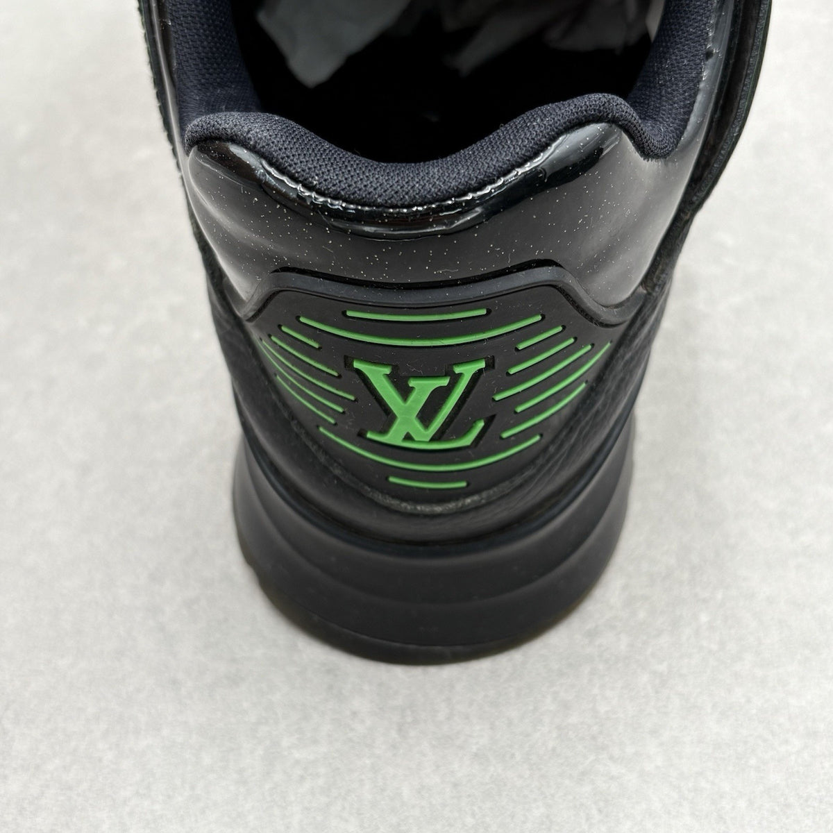 Digital Zig Zag Sneaker Black Green — photo 3