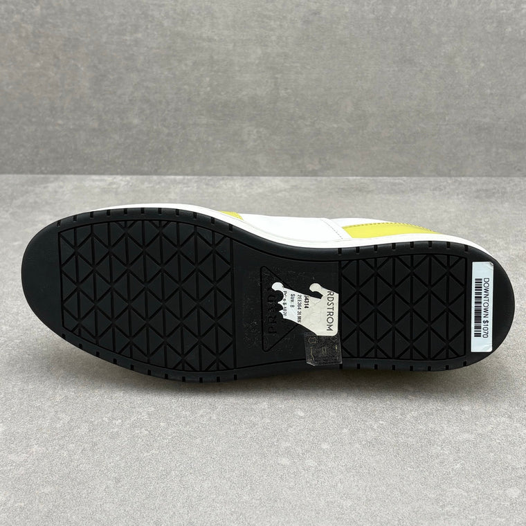 Downtown Low Leather Sneaker Bianca Cedro — photo 7