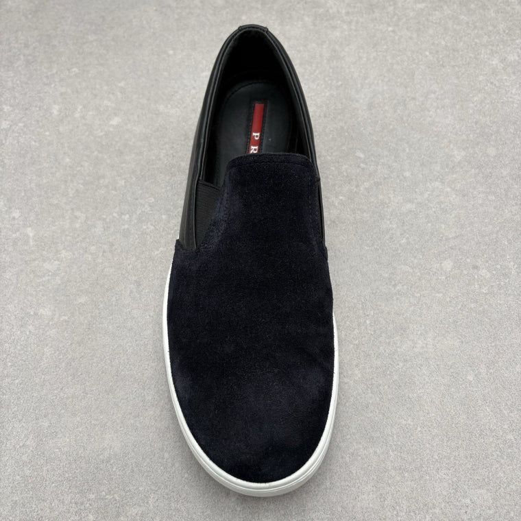 Suede Loafer Navy — photo 5