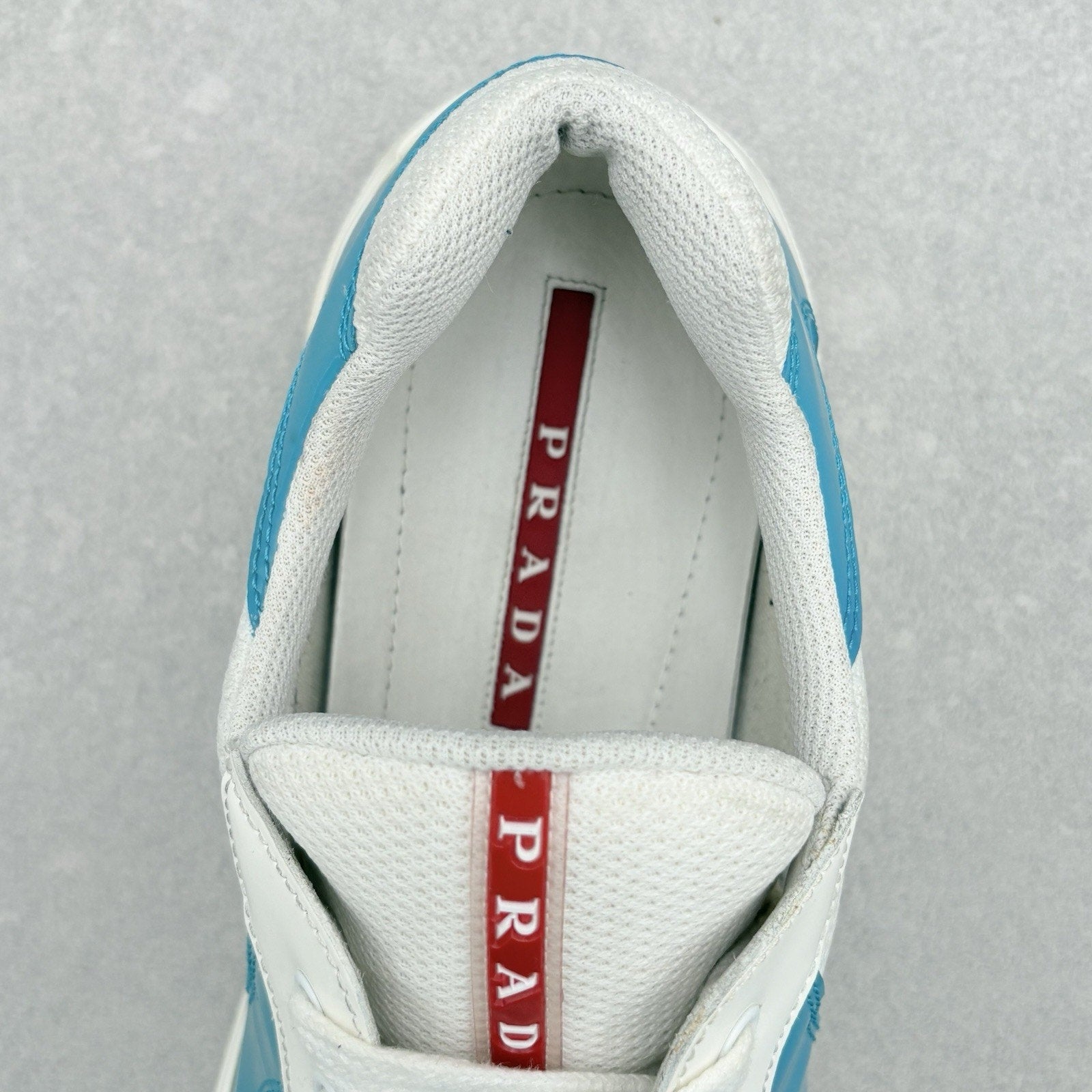 Prada Americas Cup ' Light Blue White ' | Size 9.5 UK (10.5 US)