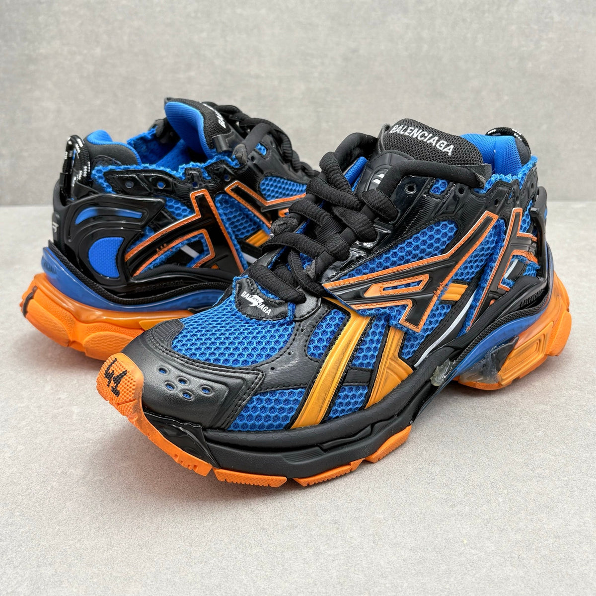 Runner Sneaker Blue Orange