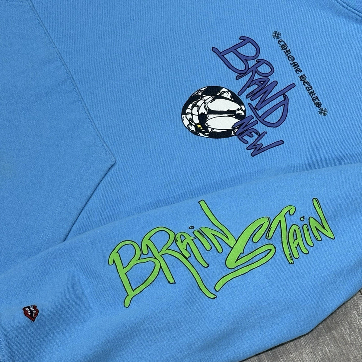 x Matty Boy Brain New Hoodie Blue — photo 9