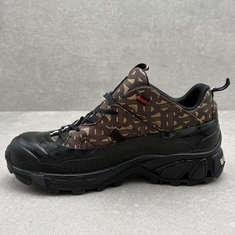 Arthur Low-Top Monogram Print Brown — photo 4