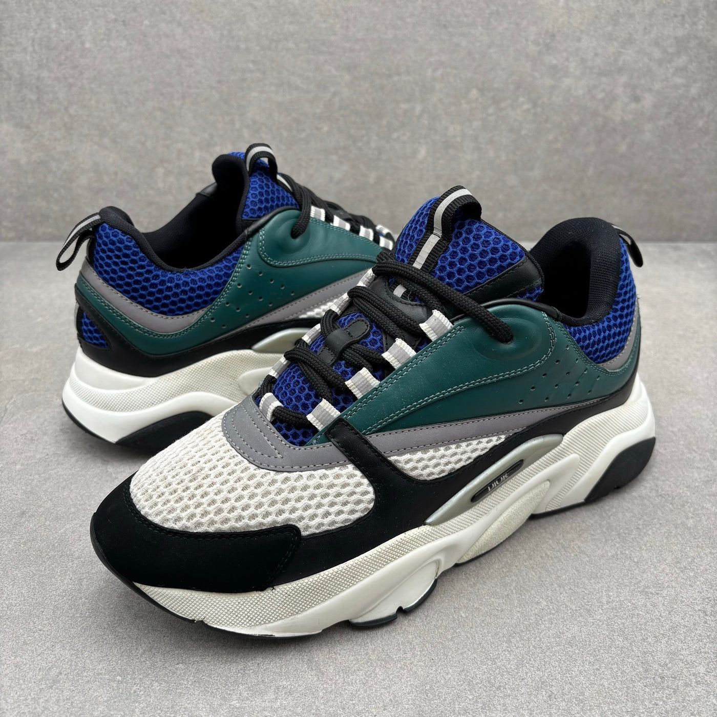 Dior B22 Sneaker White, Green, Blue