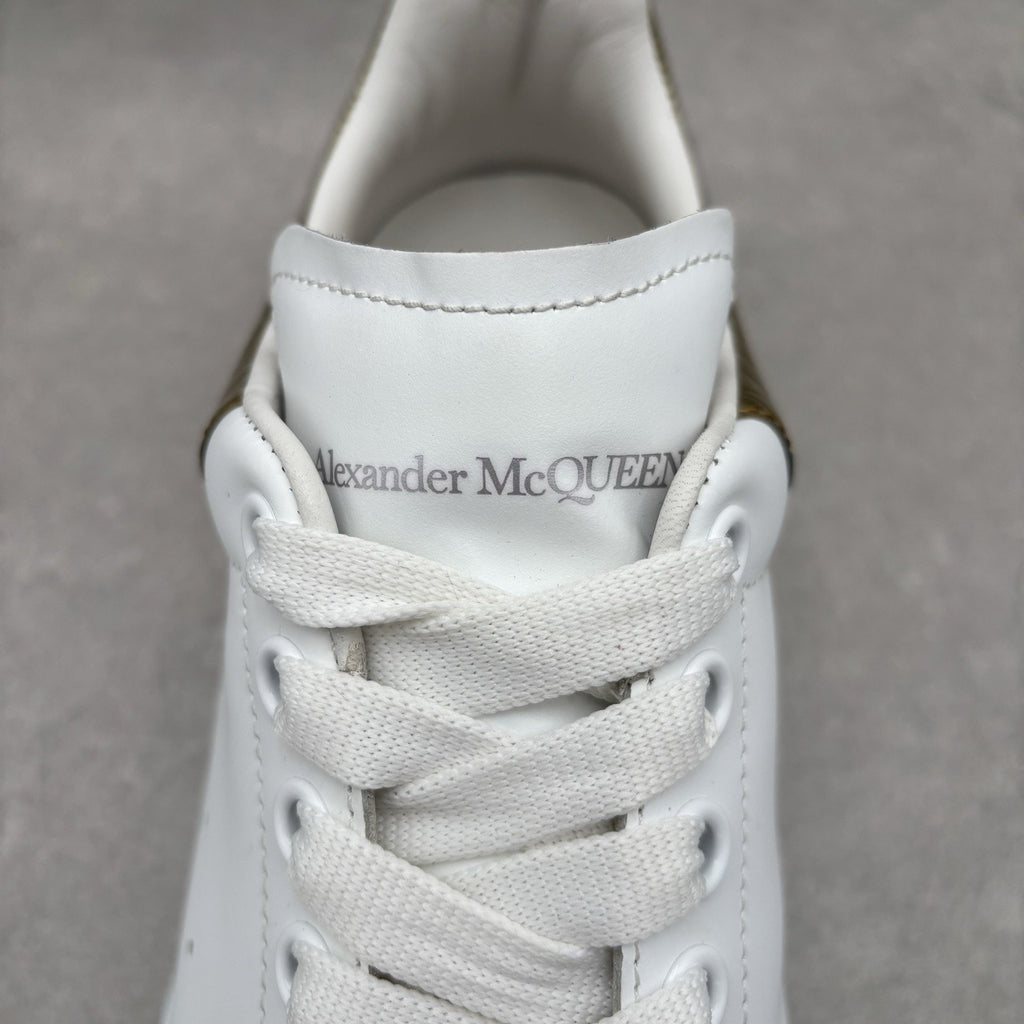 Alexander McQueen Oversized ‘ Gold Crocodile ‘ | Size 41 (8 US)