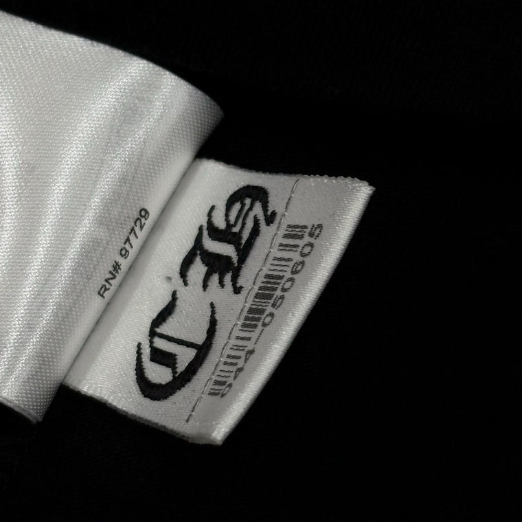 Neck & Vertical Logo Long Sleeve Black — photo 14