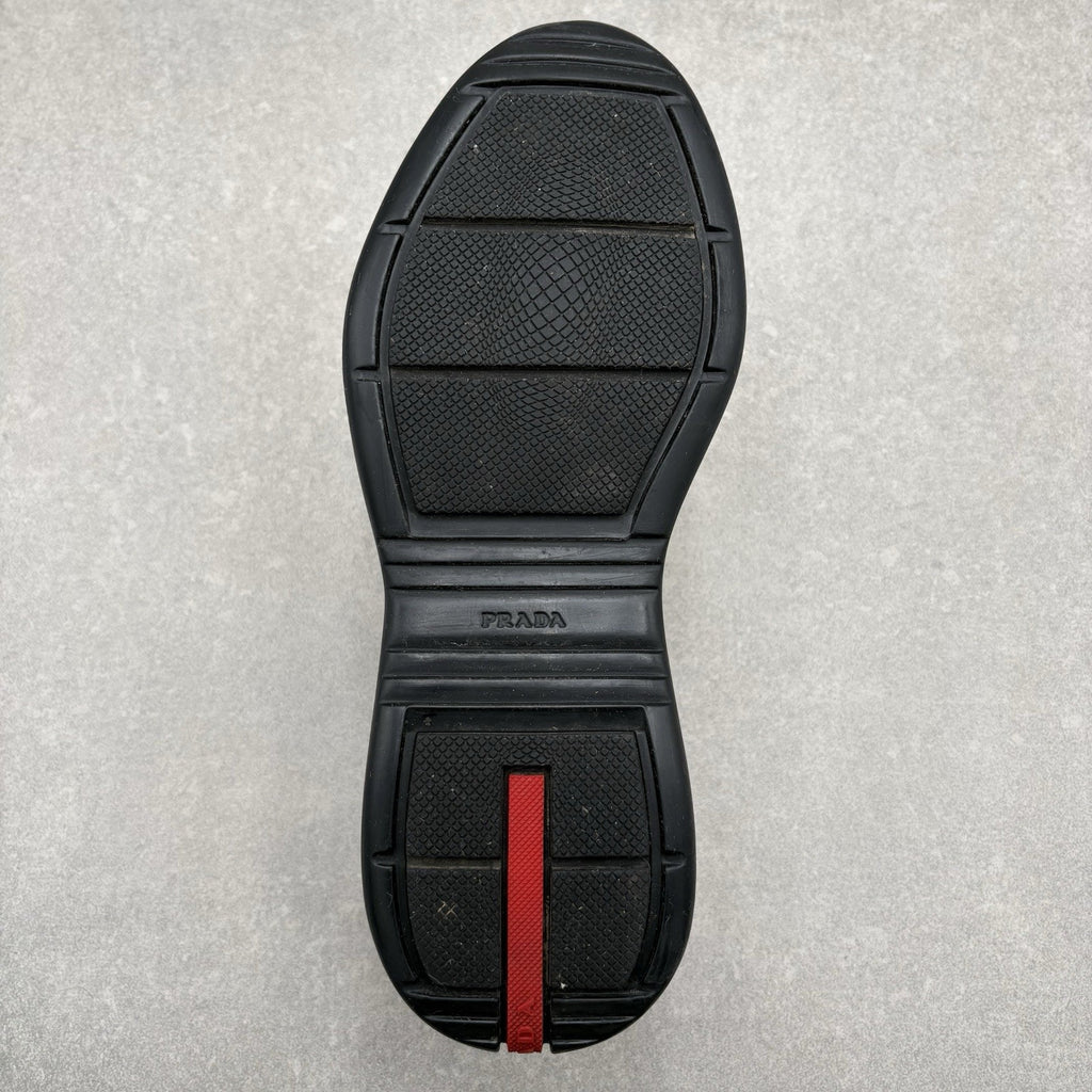 Prada Americas Cup ' Black White Red ' | Size 7 UK (8 US)