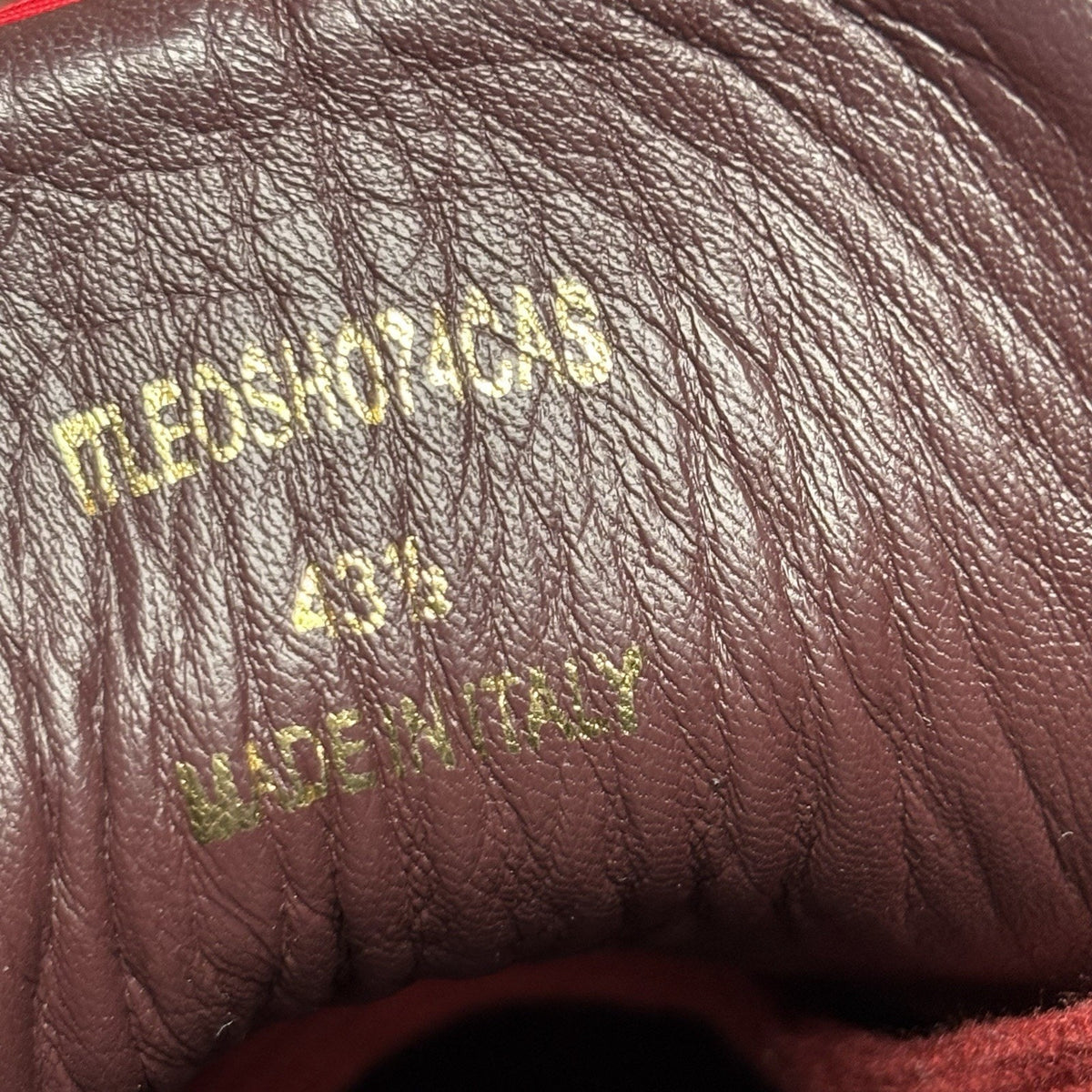 Regis Sneaker Red Black — photo 14