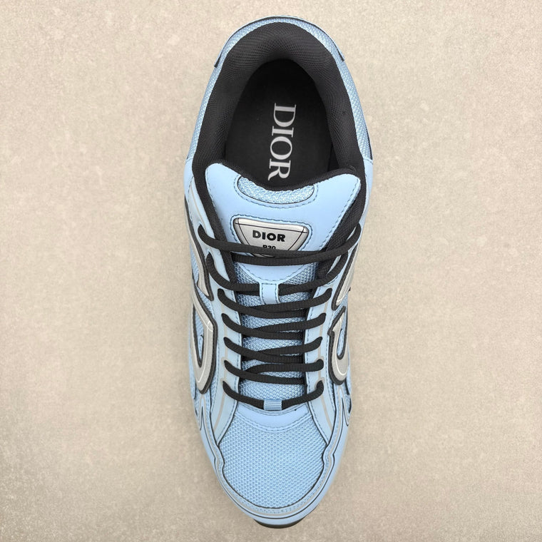WORN ONCE - Dior B30 Reflective Sneaker 'Blue' — photo 5