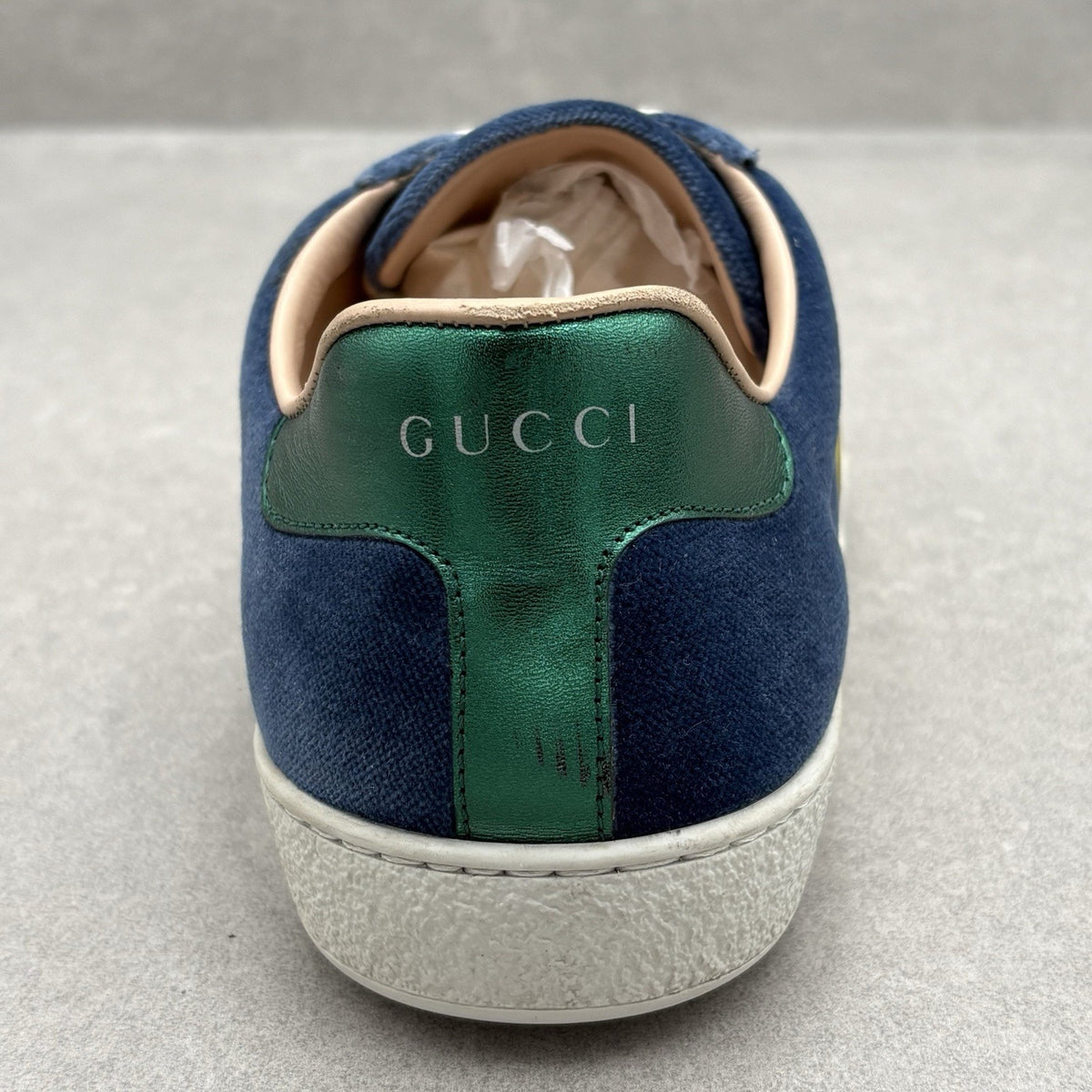 Ace Low Top Sneaker Velvet Blue — photo 3