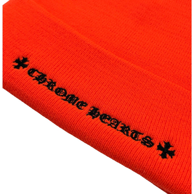 CH Logo Beanie Orange Black — photo 6