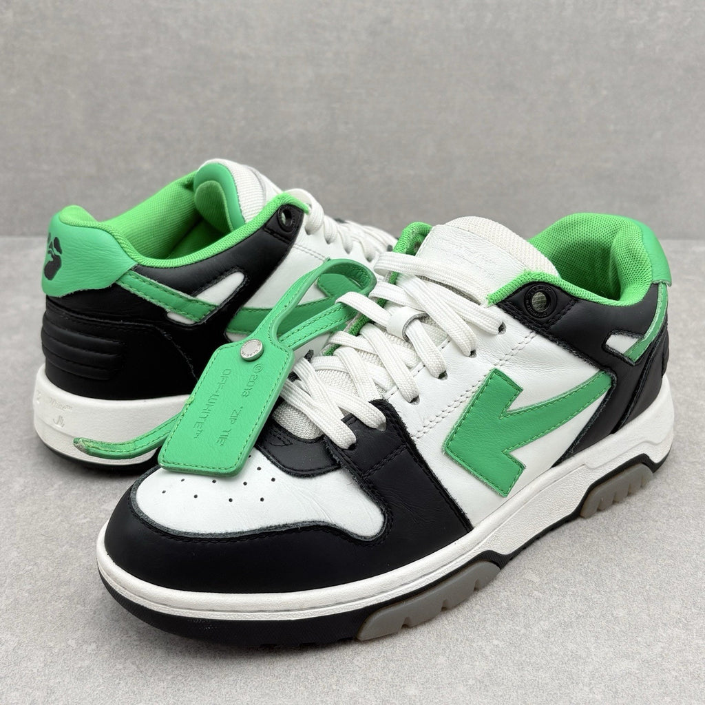 Off-White Out of Office ' Black Green ' | Size 40 (7 US)