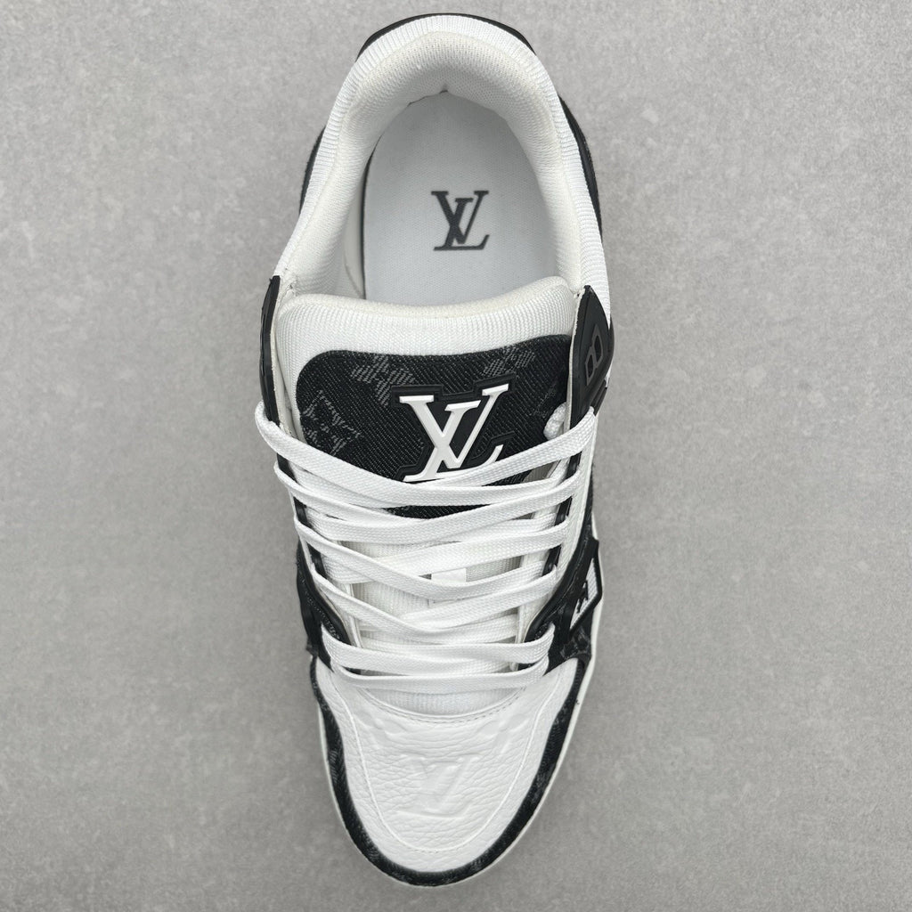 Louis Vuitton Trainer ' White Black ' | Size 6.5 LV (7.5-8 US)